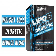 Nutrex Research LIPO 6  水平衡    *80顆黑膠囊 - LIPO-6 Black Diuretic 消水腫