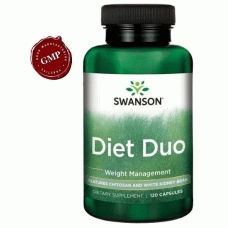 swanson Diet Duo 專利甲殼素+白腎豆 *120 顆=(60顆*2瓶) - 雙效合一