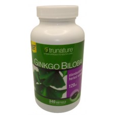 Trunature  銀杏葉萃取精華 120mg *340粒 - 增強記憶力 ~ Ginkgo Biloba Extract