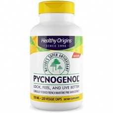 法國濱海松樹皮 Pycnogenol 150mg* 120顆素食膠囊*2瓶 - Healthy Origins Pycnogenol