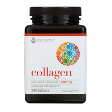 Youtheory 水解膠原蛋白加強錠+維他命C *290錠 - Collagen