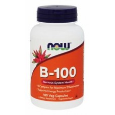  NOW Foods  維他命B-100 (維生素B群)  (100 mg* 100顆) b100