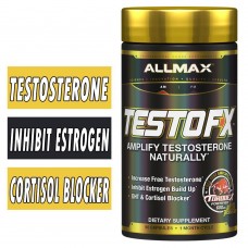 **原廠最新包裝** AllMax    Nutrition TestoFX  男性睾固酮優化提升   *90顆  