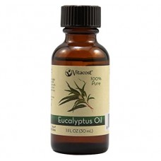  Vitacost 100％純 桉樹 精油 * 1 fl oz (30 mL) - 100% Pure Eucalyptus Oils