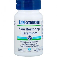 **效期至2024/07月**Life Extension 神經酰胺 *30顆液態膠囊- Skin Restoring Ceramides 修復皮膚