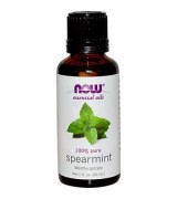 NOW Foods 100％純 薄荷 精油 * 1 fl oz (30 mL) ~ Spearmint 冷卻，振奮，刺激。