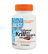 Doctor's Best   加強型磷蝦油 Omega3s  *60粒  含超級磷蝦油 with Superba Krill