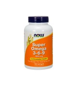 NOW Foods   超級 omega 369 - 1200 mg*180粒- 含:亞麻籽油、琉璃苣油、魚油 Super Omega 3-6-9