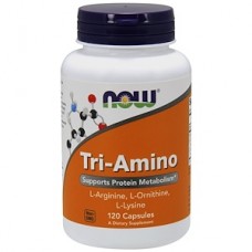   NOW Foods  三氨基酸  * 120顆 - Tri-Amino  L-精氨酸+L-鳥氨酸+L-賴氨酸