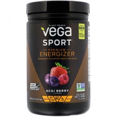 Vega Sport 鍛煉前勁量平衡巴西莓 *16.2盎司- Sport, Premium Energizer, Acai Berry 提高耐力