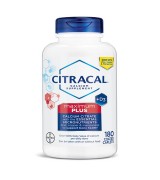 *新包裝* Bayer  Citracal  檸檬酸鈣+維生素D3  *180錠- 含鋅、銅和錳  Citracal Maximum Plus D3