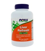 NOW Foods  保肝解毒再生複方 *180顆  - Liver Refresh 含: 維他命C，穀胱甘肽，薑黃，朝鮮薊，五味子，葛根