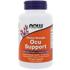  NOW Foods   OCU 強效護眼寶  *90顆素食膠囊 - Ocu Support 含: 葉黃素 Q10 葡萄籽等