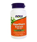  NOW Foods   山楂萃取 300 mg*90顆 - Hawthorn  Extract