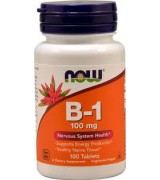  NOW Foods  維他命B-1  維生素B1  100 mg*100錠  