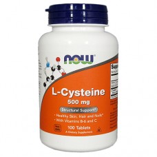 Now Foods 左旋-半胱氨酸~美白錠  (500mg *100顆)  L-Cysteine