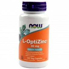 Now Foods  高效能鋅 L-OptiZinc (30mg *100顆)