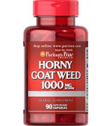 Puritan's Pride 淫羊藿  1000 mg*90顆 -  Horny Goat Weed 