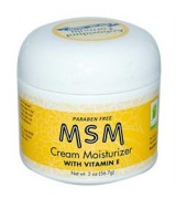 At Last Naturals  MSM保濕霜添加維生素E *2 oz  乾性肌膚適用  - MSM Cream Moisturizer with Vitamin E