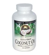 Source Naturals  有機特級初榨  椰子油  *120粒 - Coconut Oil