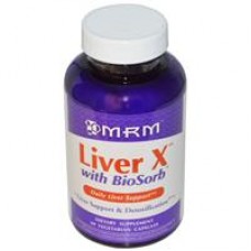  MRM  肝臟保養複方 * 60顆素食膠囊  - Liver X, with BioSorb