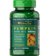  Puritan's Pride   南瓜子油  1000mg * 100粒 - Pumpkin Seed Oil 