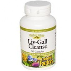  Natural Factors  肝膽淨化排毒複方  *90顆 - 含朝鮮薊 Liv-Gall Cleanse 