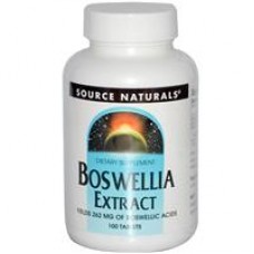  Source Naturals  乳香萃取  375 mg*100錠 -  Boswellia Extract