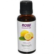  NOW Foods  檸檬精油 100％純  * 1 oz (30ml) ~ Essential Oils, Lemon 清爽，開朗