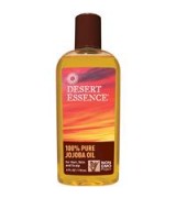 Desert Essence  100％純荷荷巴油  * 4 fl oz (118 ml) - Jojoba Oil 適用卸妝和清潔堵塞的毛孔 滋潤肌膚