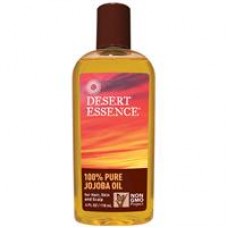 Desert Essence  100％純荷荷巴油  * 4 fl oz (118 ml) - Jojoba Oil 適用卸妝和清潔堵塞的毛孔 滋潤肌膚