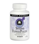  Source Naturals  瑞典花粉  *90錠 - Swedish Flower Pollen 前列腺保養