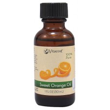 Vitacost   100％純甜橙精油  * 1 fl oz (30 mL) - 100% Pure Sweet Orange Oil 