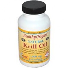 Healthy Origins 南極磷蝦油 天然香草味 1000mg*120粒 -Krill Oil