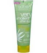 Alba Botanica  肌膚曬傷修復 潤膚 含: 98％蘆薈凝膠 * 8 oz (227 g) - Very Emollient After Sun, 98% Aloe Vera Gel