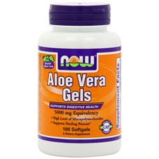  NOW Foods  蘆薈膠囊 *100粒 -  Aloe Vera Gels