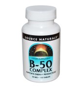  Source Naturals  B-50  *100錠 -  B-50 Complex