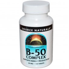  Source Naturals  B-50  *100錠 -  B-50 Complex