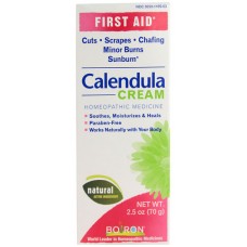 Boiron 法國布瓦宏  金盞花霜  * 2.5 oz - Calendula Cream 適用: 割傷 擦傷 擦傷 輕微燒傷和曬傷