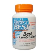 Doctor's Best   蚓激酶 20mg *60顆 - Best Lumbrokinase 心血管健康 地龍酵素