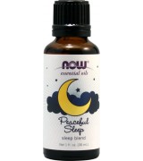  NOW Foods  寧靜睡眠精油  * 1 oz (30ml) ~ Peaceful Sleep 花香柑橘味  舒緩 放鬆