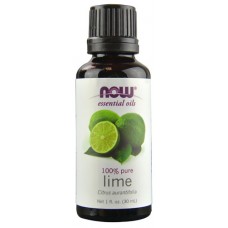 NOW Foods 萊姆精油 100％純 * 1 oz (30ml) ~ Lime Oils,  振奮，令人耳目一新