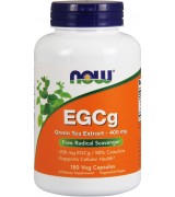  NOW Foods   EGCG 綠茶萃取  400mg*180顆素食膠囊 無咖啡因 - EGCg, Green Tea Extract