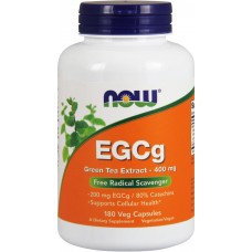  NOW Foods   EGCG 綠茶萃取  400mg*180顆素食膠囊 無咖啡因 - EGCg, Green Tea Extract