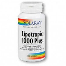   SOLARAY  抗脂肪肝 1000 Plus™ * 100顆 -  Lipotropic  