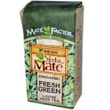 Mate Factor  有機瑪黛茶   鮮綠原葉 * 12 oz (340 g) - Organic Yerba Mate Fresh Green