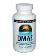 Source Naturals   DMAE  乙醯膽鹼前驅物(穩定形式膽鹼) 351mg* 200顆