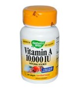 Nature's Way   維生素A  維他命A 10,000 IU(3000mcg)*100粒 - Vitamin A