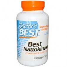 Doctor's Best   素食專用 納豆激酶  2,000 FU *270顆素食者膠囊 Nattokinase