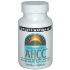 Source Naturals   AHCC 擔子菌多醣體精華 ( 500mg* 60顆) - 米蕈多醣體 AHCC